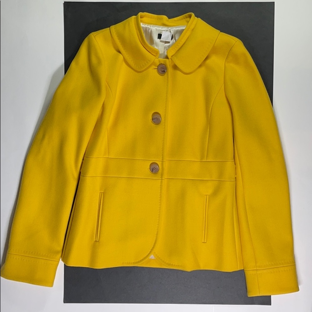 Y2K  NWOT J.Crew Double-Serge Wool Jacket  Holiday 2008 Collection